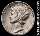 1944-D Silver Mercury Dime-Scarce High Grade Lustrous No Reserve #G7510