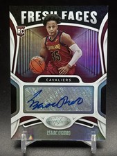 2020-21 Certified Isaac Okoro Fresh Faces Signatures #FS-OKO Auto Cavaliers