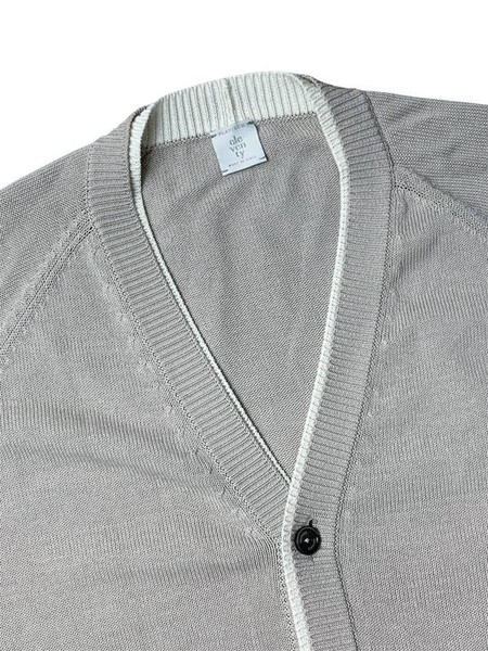 Men Eleventy Sweater Beige Cotton 44 / XXL / 52