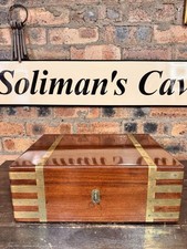 ANTIQUE GEORGIAN CAPTAINS WRITING SLOP EXTREMELY RARE COMPLETE KEY INKWELLS 