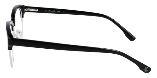 McAllister MC4507 Occhiali da Vista Unisex Nero Quadrato 51mm Nuovi 100% Autentici - Foto 3 di 7
