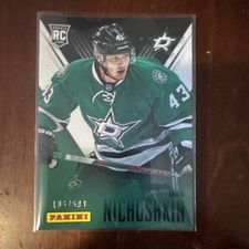 Panini Pinnacle 2013-14 Valeri Nichushkin Rookie Dallas Stars #46 NHL Card. rookie card picture