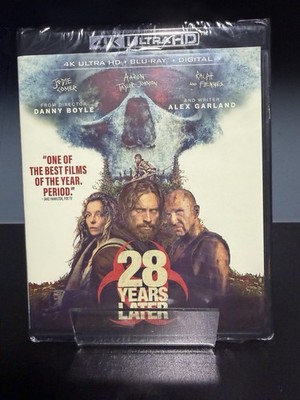 28 Years Later 4K Blu-Ray Digital Copy Brand New Sealed