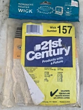 21 CENTURY KEROSENE HEATER NEW WICK #157 / ENVIROTEMP / KEROSUN / SEARS / TOYSET