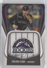 2020 Topps Jumbo Jersey Sleeve Patch Trevor Story #JJSP-TS Jumbo Patch 0p7e