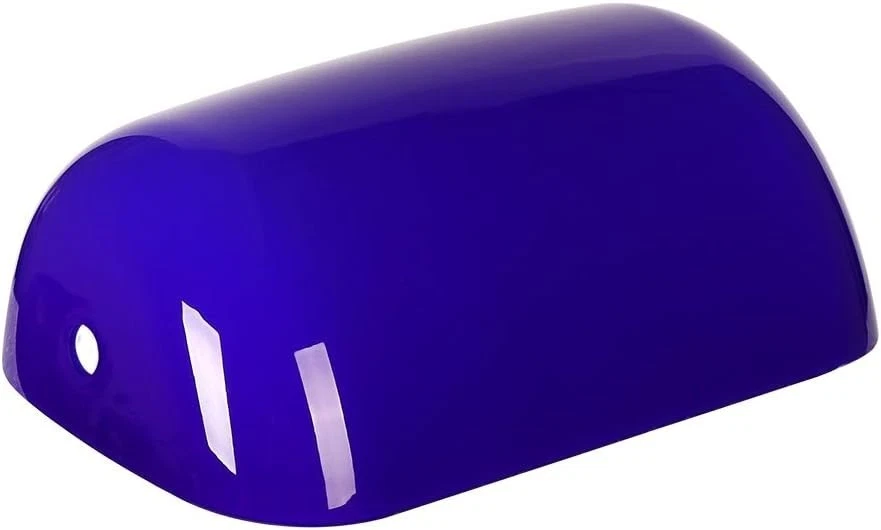 Capa de substituição para abajur Glass Bankers, L8.85 W5.11 azul - Imagem 2 de 4