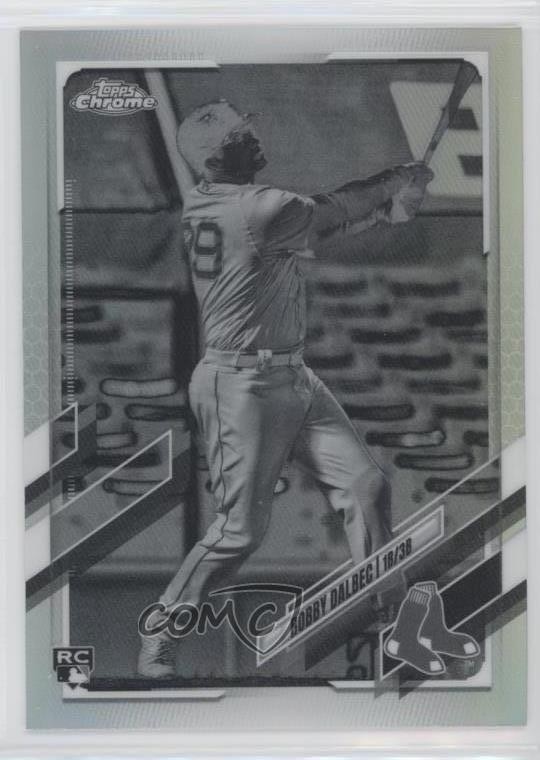 2021 Topps Chrome Negative Refractor Bobby Dalbec #151 0zt7