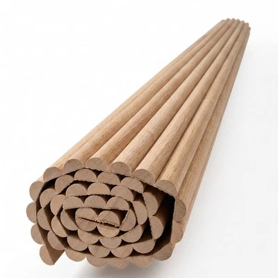 Panneau Flexible Chêne Naturel 244x60cm - Tasseau Bois Cannelé 3D Déco & DIY - Photo 1/4