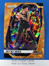 2024 #113 Brittney Griner Panini Prizm WNBA Orange Ice Prizm Mercury