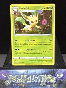 Pokemon Card Leafeon SWSH191 SWSH Black Star Promo Holo Rare Near Mint