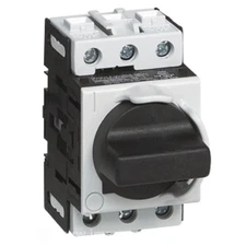 Baco Controls 0174345 63A 4 Pole Disc Sw, Din-Rail Mnt, Grey Pad MFGD