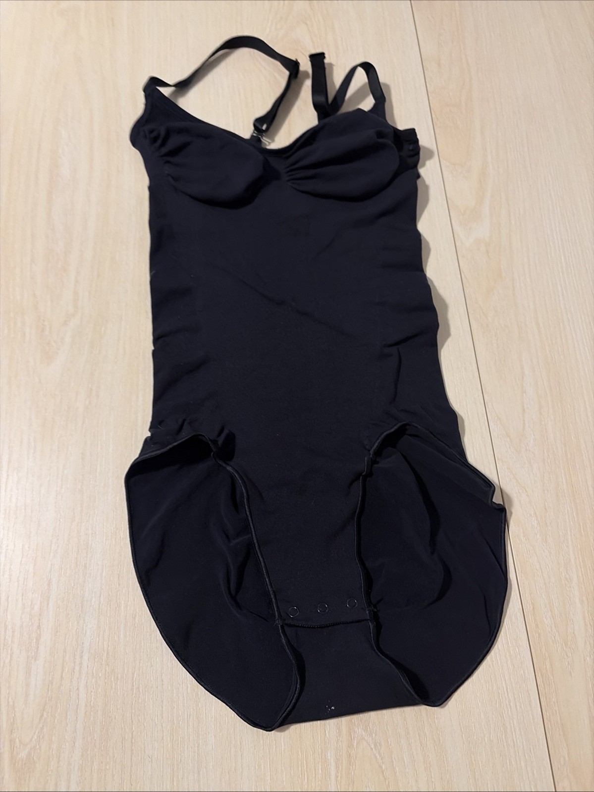 Skims Seamless Sculpt Brief Bodysuit Size Large Black