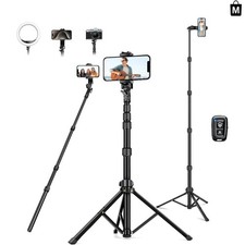 Lightweight 72-Inch Tripod with Remote - Ideal for Vlogging Live Streaming