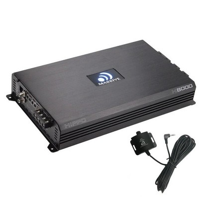 Massive Audio Hippo H8000 8000 WATT RMS X 1 @ 1 OHM MONO AMPLIFIER 16,000 W MAX