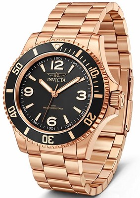 Invicta 69721 Specialty Rowan Men's Blue Analog Watch Rose Gold