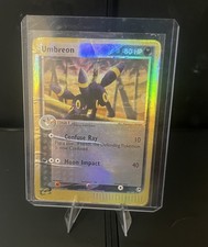 2003 Pokemon Umbreon 24/100 EX Sandstorm Reverse Holo Rare WOTC Era DMG