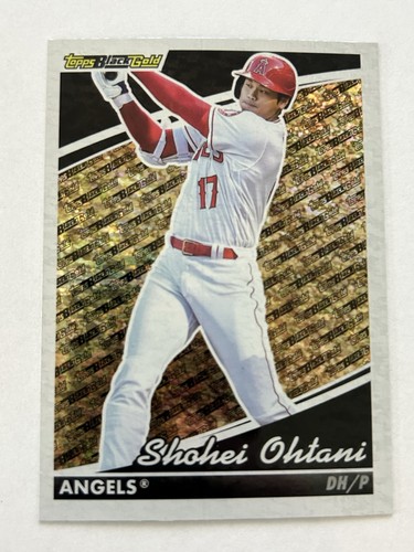 2022 Topps Update Shohei Ohtani Black Gold #BG-1 LA Angels