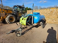 £3150+VAT, 2019 Trailer Engineering Water Bowser Diesel Pressure washer Tank.