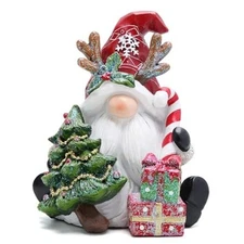  Christmas Gnome Decor Winter Table Swedish Tomte Elf Dwarf Figurines Decor 