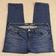 Torrid Perfect Boyfriend Ankle Jeans Size 18R Vintage Stretch Medium Wash Blue