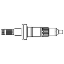 139256c1 New Pto Shaft Fits Case-ih Tractor Models 1566 1568 3588 3788 +