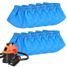 10 Pack Vrc2 Cloth Filter Compatible With Vacmaster 1.5 To 3.2 Gallon Wet/Dry Va