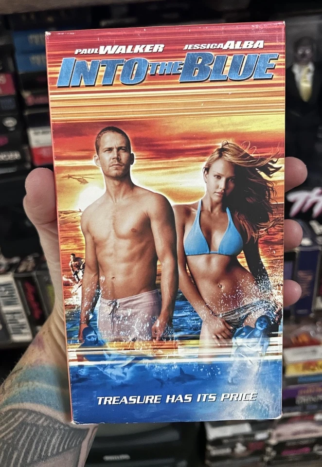 Into The Blue VHS Tape 2005, Late Release Action Packed Film HTF OOP - Image 2 of 4