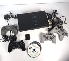Sony Playstation 2 PS2 Fat SCPH-30001 Console  8 Games . Bundle / Tested Works