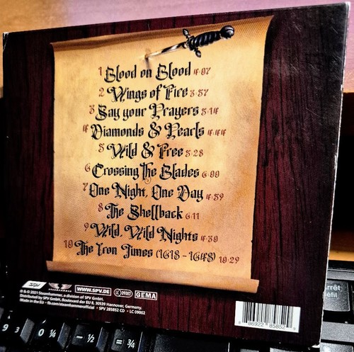 Running Wild – Blood On Blood SPV 285852 CD Grave Digger Judas Priest Helloween - Photo 3 sur 3