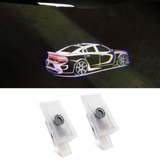 Car Door Logo Lights Courtesy Led Projector Lamps Accessories Compatible For