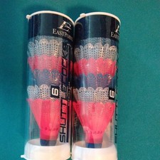 EastPoint Sports Official Size Badminton Shuttlecocks, 2pack