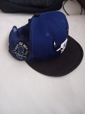 Rare 6X NBA Champions Chicago Bulls  2 3 Peats MJ GOAT Blue Alternative Hat