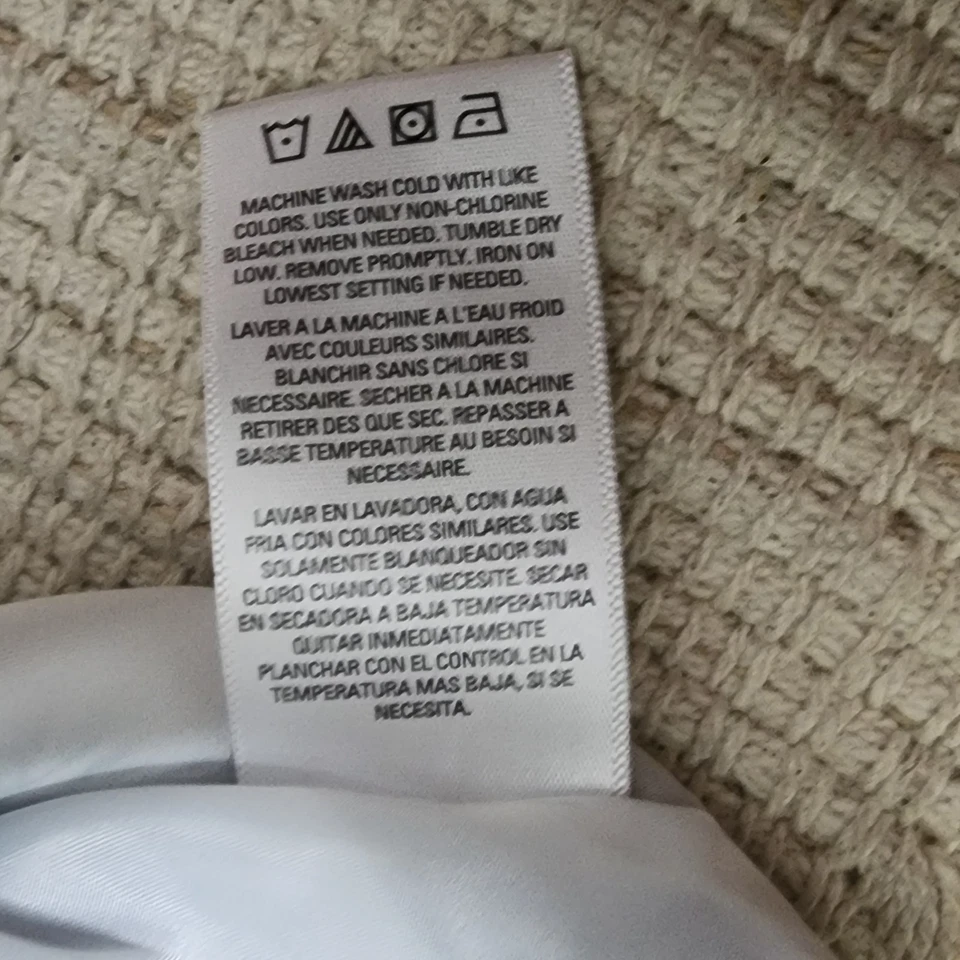 Blazer Izod Boys Mezcla de Lino 7 Azul Blanco Costero Preppy Chaqueta de Pecho Único Foto 4 de 4