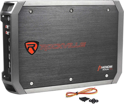 RXA-T1 1500W 2-Channel Car Amplifier, Dyno-Certified RMS, MOSFET Power, ELNA Cap