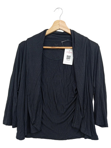OPUS Cardigan Donna Nero Viscosa Elegante (IT 42, EU 38)
