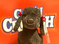 TY Beanie Babies Gigi the Black Poodle Puppy Animal Plush Collectible Toy