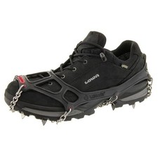 MICROspikes Footwear Traction for Winter Trail Hiking  Ice Medium Black