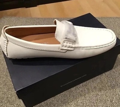 New Bruno Marc Men's Shoes 6.5 Driving Loafers Hugh-01 White Preppy New
