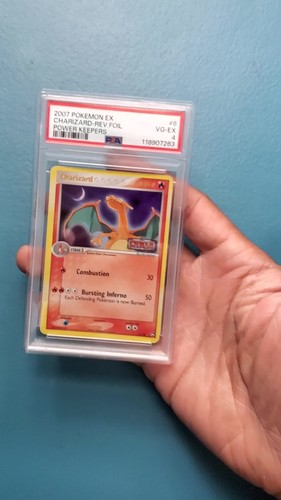 Pokémon TCG Charizard Power Keepers Reverse Holo Rare #psa 4 - Video 1 of 1