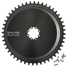 Wolf Tooth Aero 48T Drop-Stop B Chainring for 8-Bolt Cranks - Lightweight