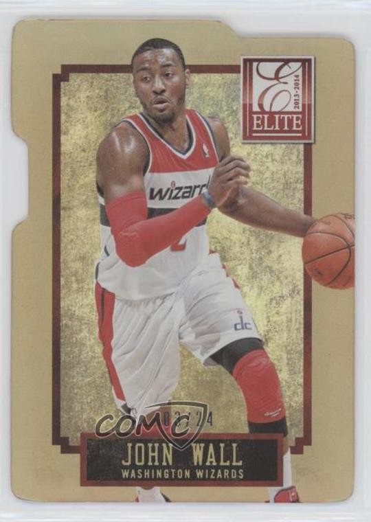 2013-14 Panini Elite Status Gold 3/24 John Wall #6 7y2