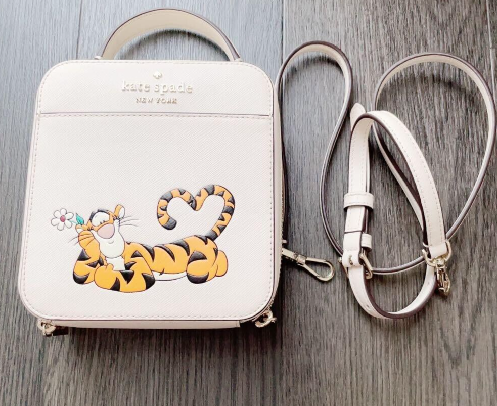 Disney kate spade Tigger Winnie The Pooh Zip Around Crossbody Hand Bag