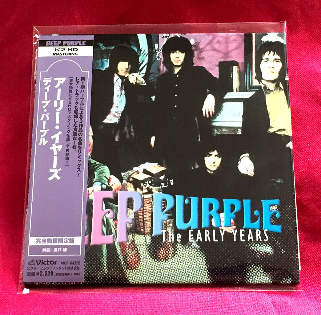Deep Purple The Early Years MINI LP CD JAPAN VICP-64328 