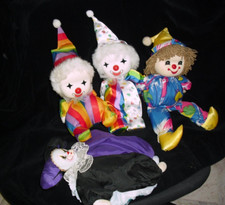 Clown Collection,musical,multicolor, beret,purple, black,red,yellohappy,joy,NEW