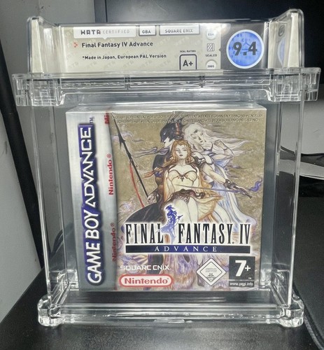 Final Fantasy IV Advance - Game Boy Advanced - Sceau d'usine - Grade WATA 9,4 A+ - Photo 1/5