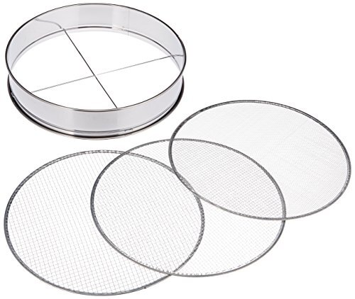 MPN: Soil Sieve Coarse Medium Fine Set 370Mm Stainless Steel Bonsai From Japan - Picture 1 of 7