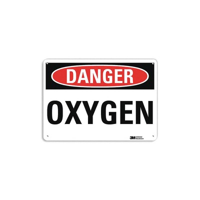 LYLE U3-1894-NP_14X10 Danger Sign,10 inx14 in,Plastic 44UP12