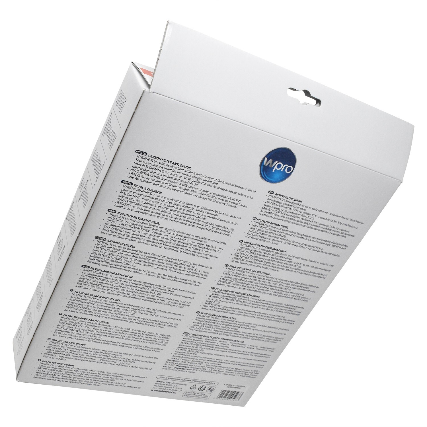 Ikea Whirlpool Cooker Hood Charcoal Carbon Filter Genuine 481281718439