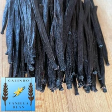 10 Pcs Tahitian Vanilla Beans GRADE A - Size: 5“++ - PNG Vanilla Extract, Baking