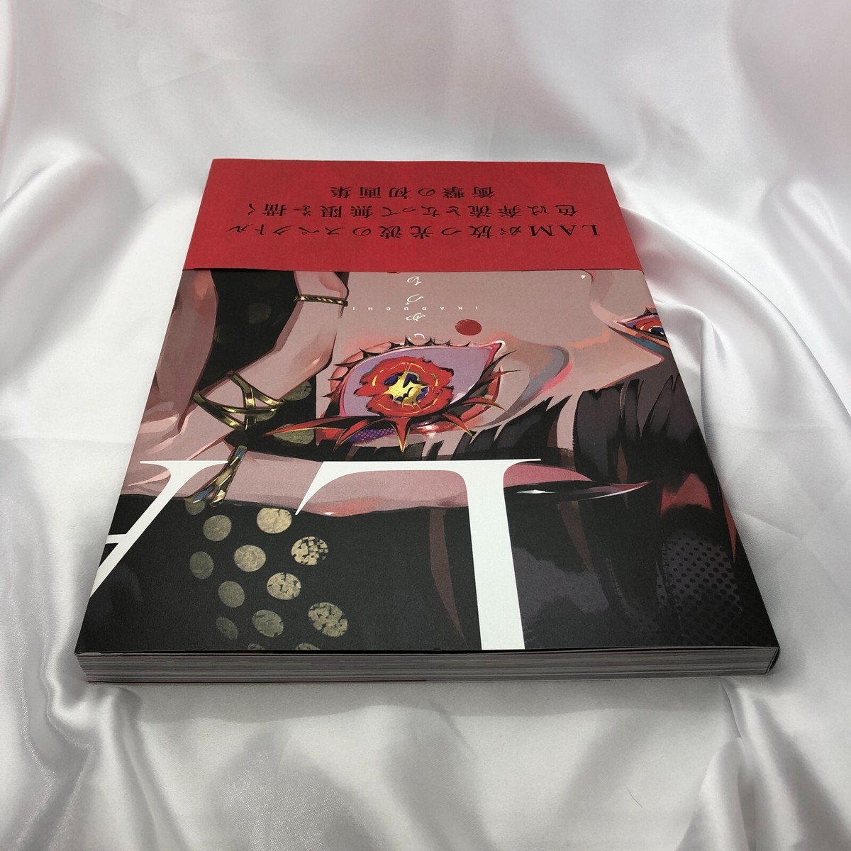 LAM Official art book ikaduchi gashu post card set A4size 182page